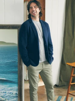 Faherty Brand Inlet Knit Blazer -^ Blazers