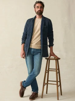Faherty Brand Inlet Knit Blazer -^ Blazers