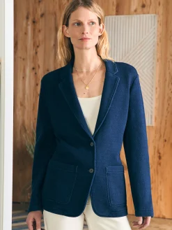 Faherty Brand Inlet Knit Blazer -^Women Blazers & Outerwear