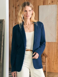 Faherty Brand Inlet Knit Blazer -^Women Blazers & Outerwear