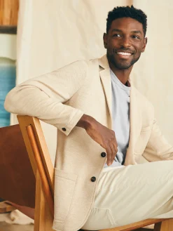 Faherty Brand Inlet Knit Blazer -^ Blazers