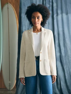 Faherty Brand Inlet Knit Blazer -^Women Blazers & Outerwear