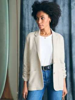 Faherty Brand Inlet Knit Blazer -^Women Blazers & Outerwear