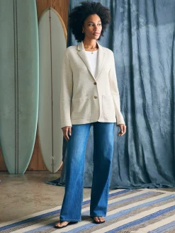 Faherty Brand Inlet Knit Blazer -^Women Blazers & Outerwear