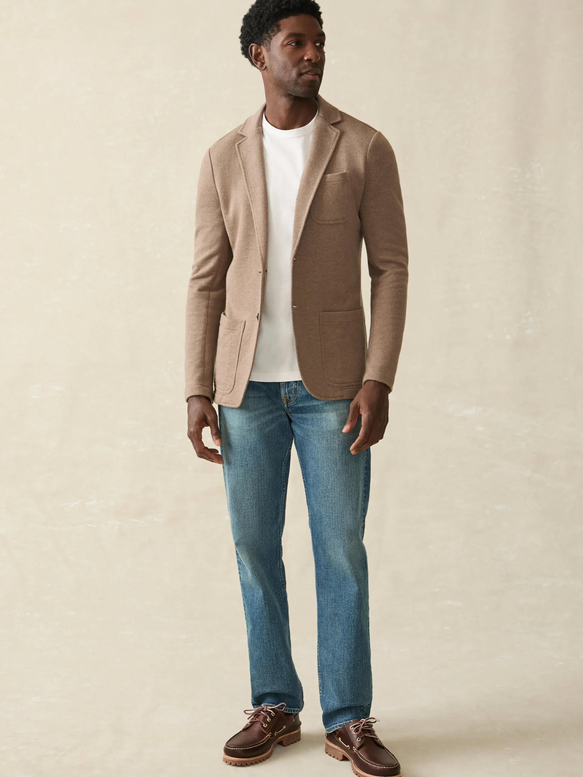 Faherty Brand Inlet Knit Blazer -^ Blazers