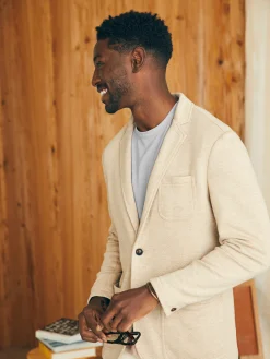 Faherty Brand Inlet Knit Blazer (Short) -^ Blazers