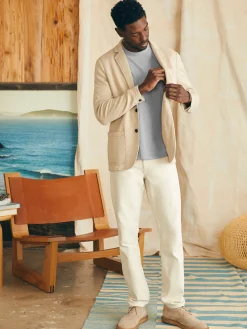 Faherty Brand Inlet Knit Blazer (Short) -^ Blazers