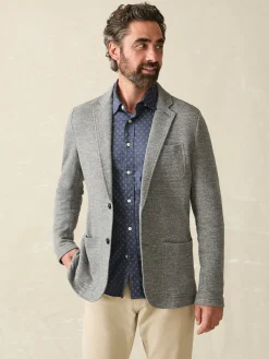Faherty Brand Inlet Knit Blazer (Short) -^ Blazers