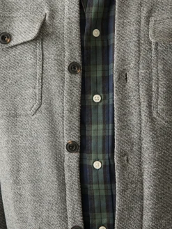 Faherty Brand Inlet Knit CPO -^ Jackets & Vests