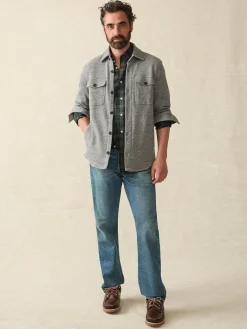 Faherty Brand Inlet Knit CPO -^ Jackets & Vests