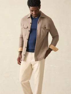 Faherty Brand Inlet Knit CPO -^ Jackets & Vests