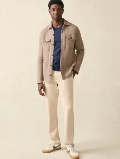 Faherty Brand Inlet Knit CPO -^ Jackets & Vests