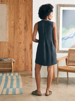 Faherty Brand Isha Basketweave Dress -^Women Dresses