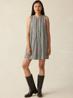 Faherty Brand Isha Gingham Dress -^Women Dresses