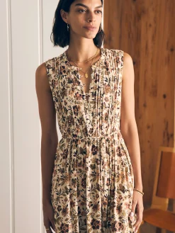 Faherty Brand Isha Midi Dress -^Women Dresses