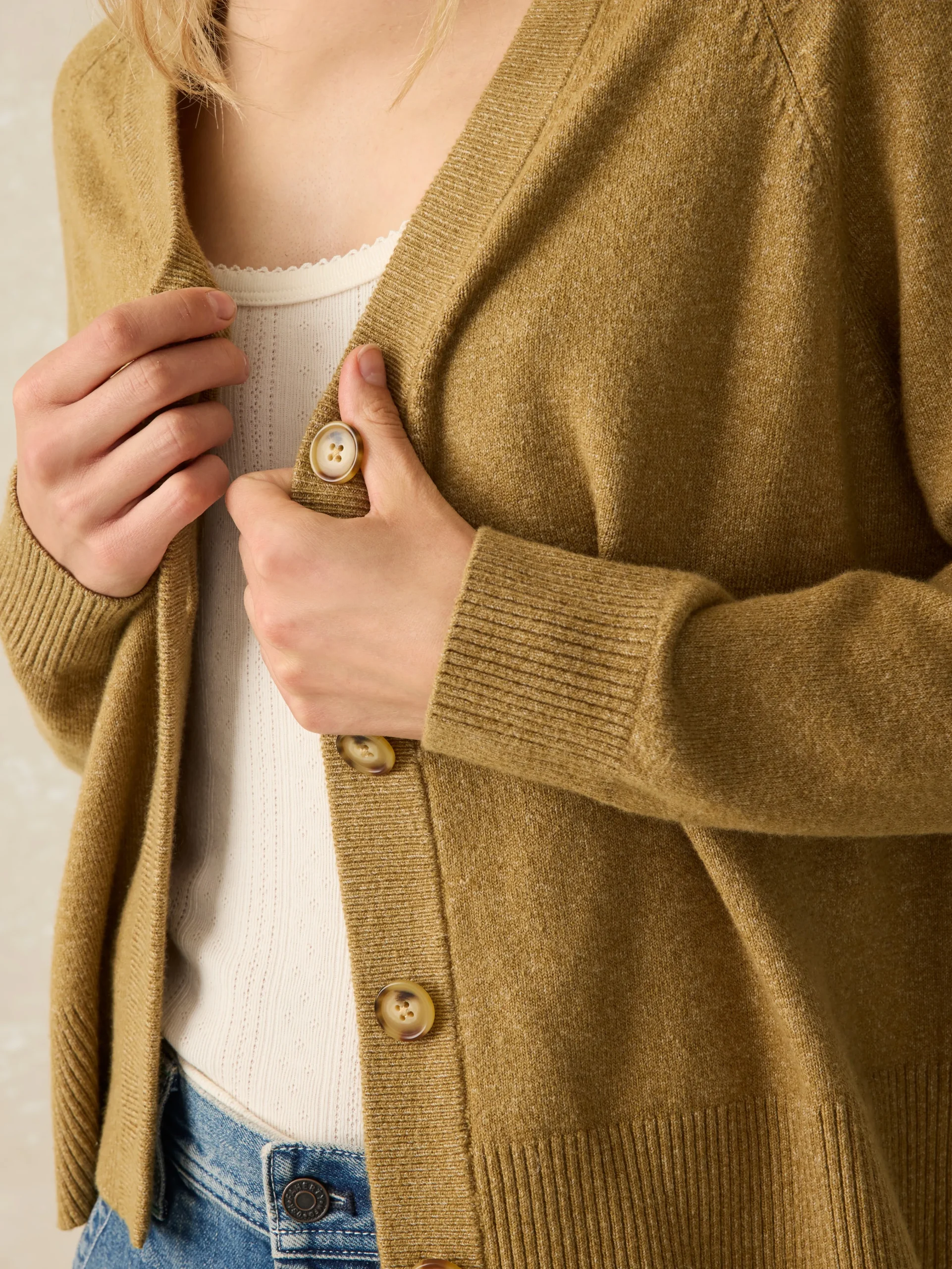 Faherty Brand Jackson Cardigan -^Women Sweaters