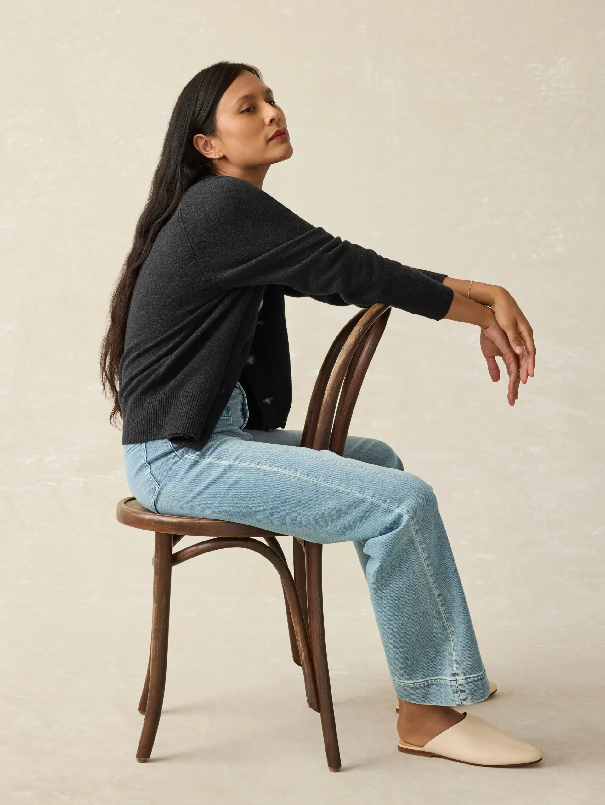 Faherty Brand Jackson Cardigan -^Women Sweaters