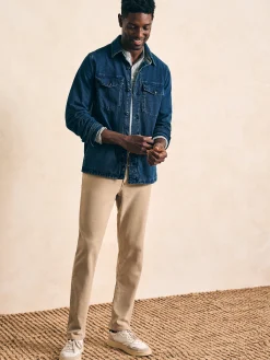 Faherty Brand Jersey Shirt Jacket -^ Jackets & Vests