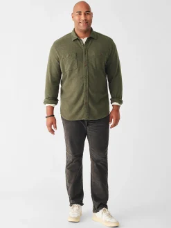 Faherty Brand Knit Alpine Shirt -^ Shirts
