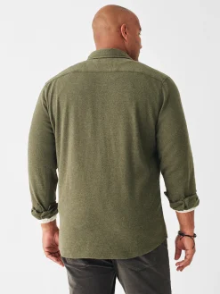 Faherty Brand Knit Alpine Shirt -^ Shirts