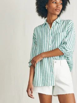 Faherty Brand Laguna Linen Relaxed Shirt -^Women Shirts & Tops