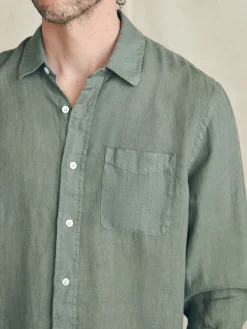 Faherty Brand Laguna Linen Shirt -^ Shirts