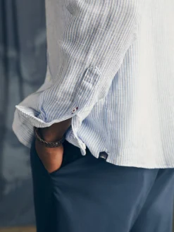 Faherty Brand Laguna Linen Shirt -^ Shirts
