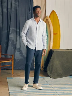 Faherty Brand Laguna Linen Shirt -^ Shirts