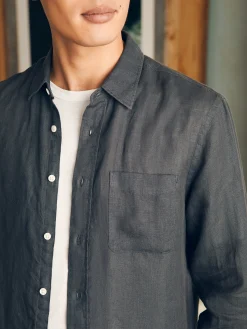 Faherty Brand Laguna Linen Shirt -^ Shirts