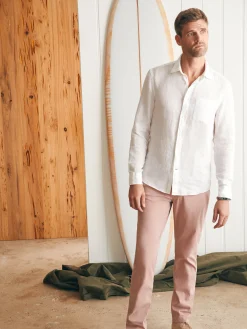 Faherty Brand Laguna Linen Shirt (Tall) -^ Shirts
