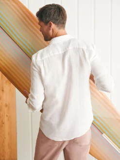 Faherty Brand Laguna Linen Shirt (Tall) -^ Shirts
