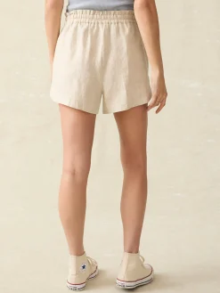 Faherty Brand Laguna Linen Tie Waist Short -^Women Shorts & Skirts