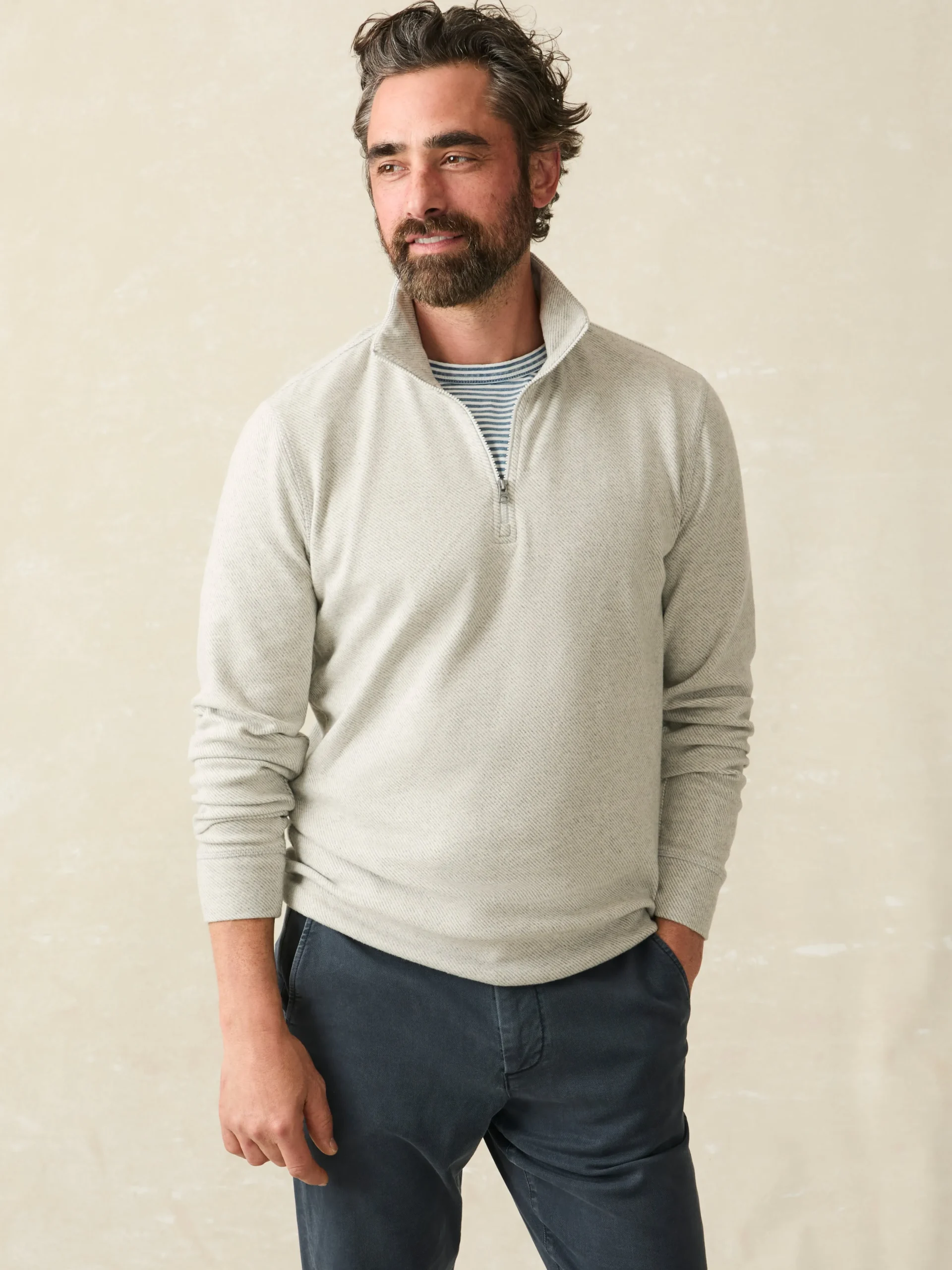 Faherty Brand Legend™ Sweater Quarter Zip -^ Sweaters|Hoodies & Sweatshirts