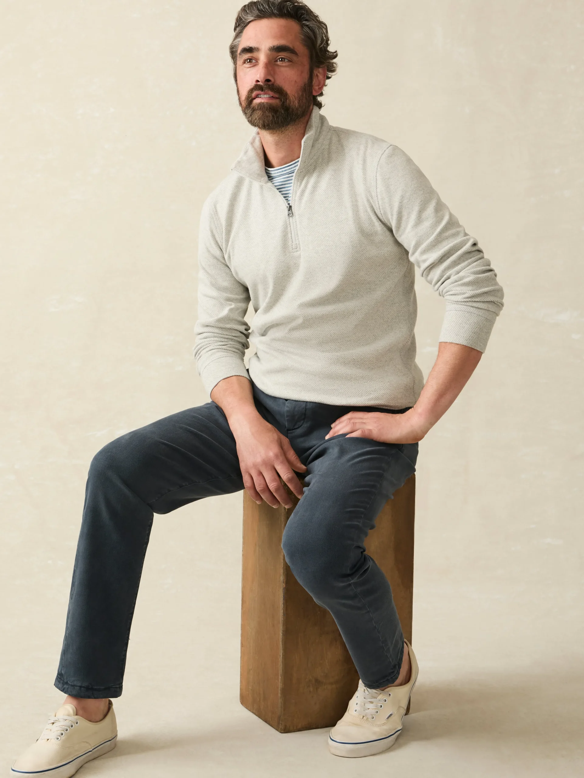Faherty Brand Legend™ Sweater Quarter Zip -^ Sweaters|Hoodies & Sweatshirts