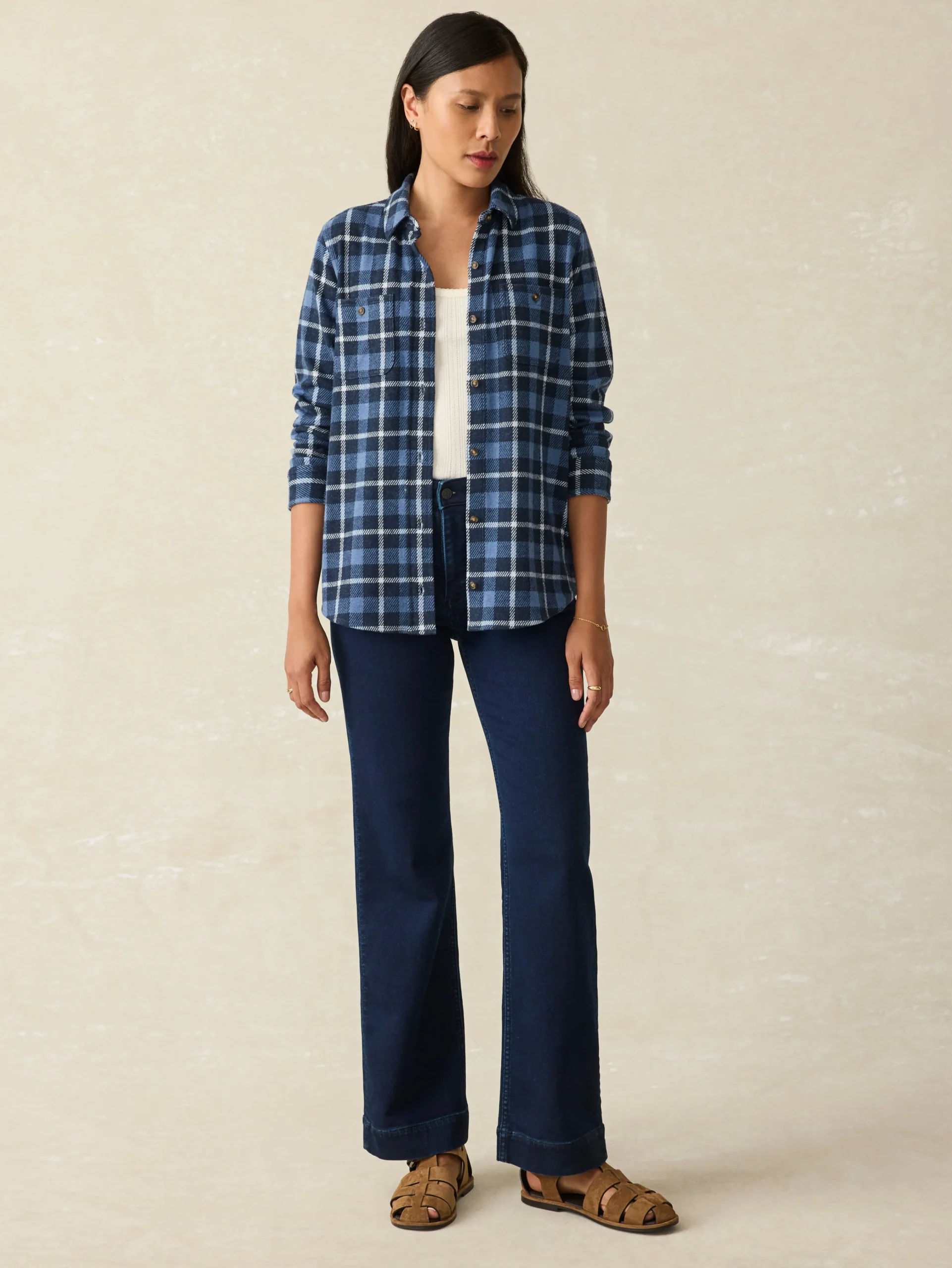 Faherty Brand Legend™ Sweater Shirt -^Women Shirts & Tops