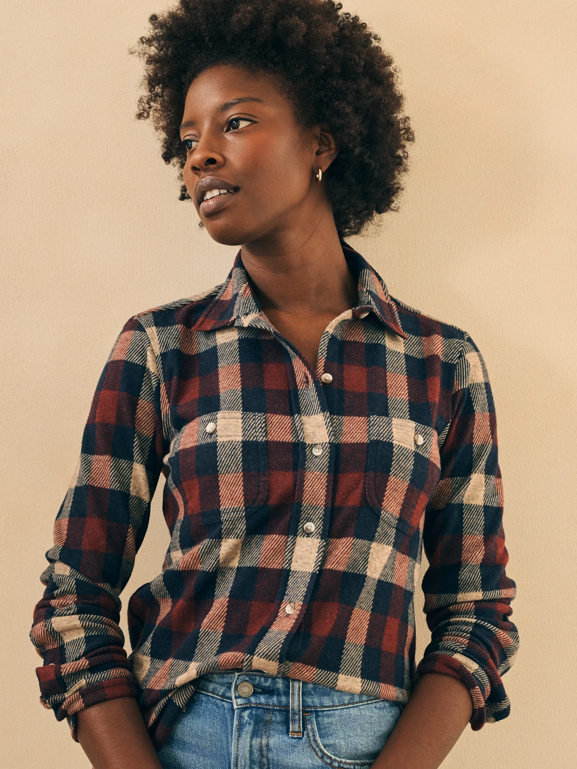 Faherty Brand Legend™ Sweater Shirt -^Women Shirts & Tops