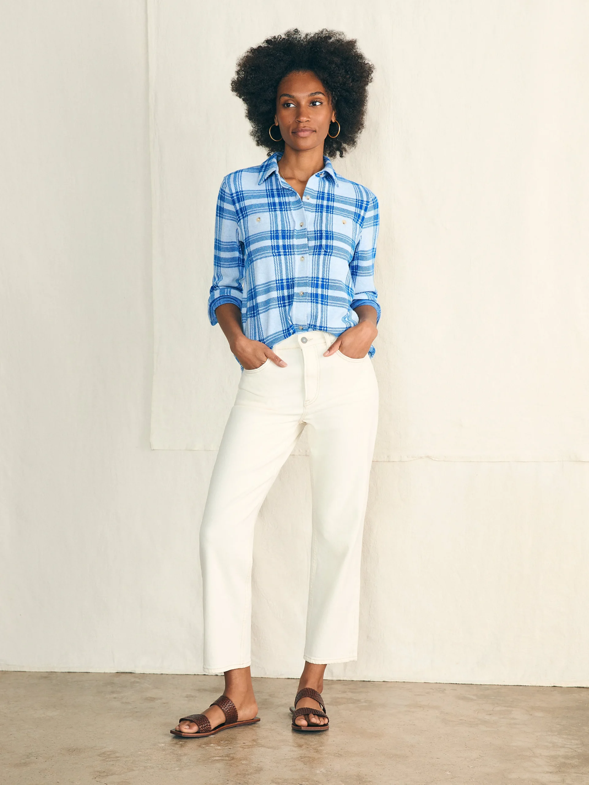 Faherty Brand Legend™ Sweater Shirt -^Women Shirts & Tops