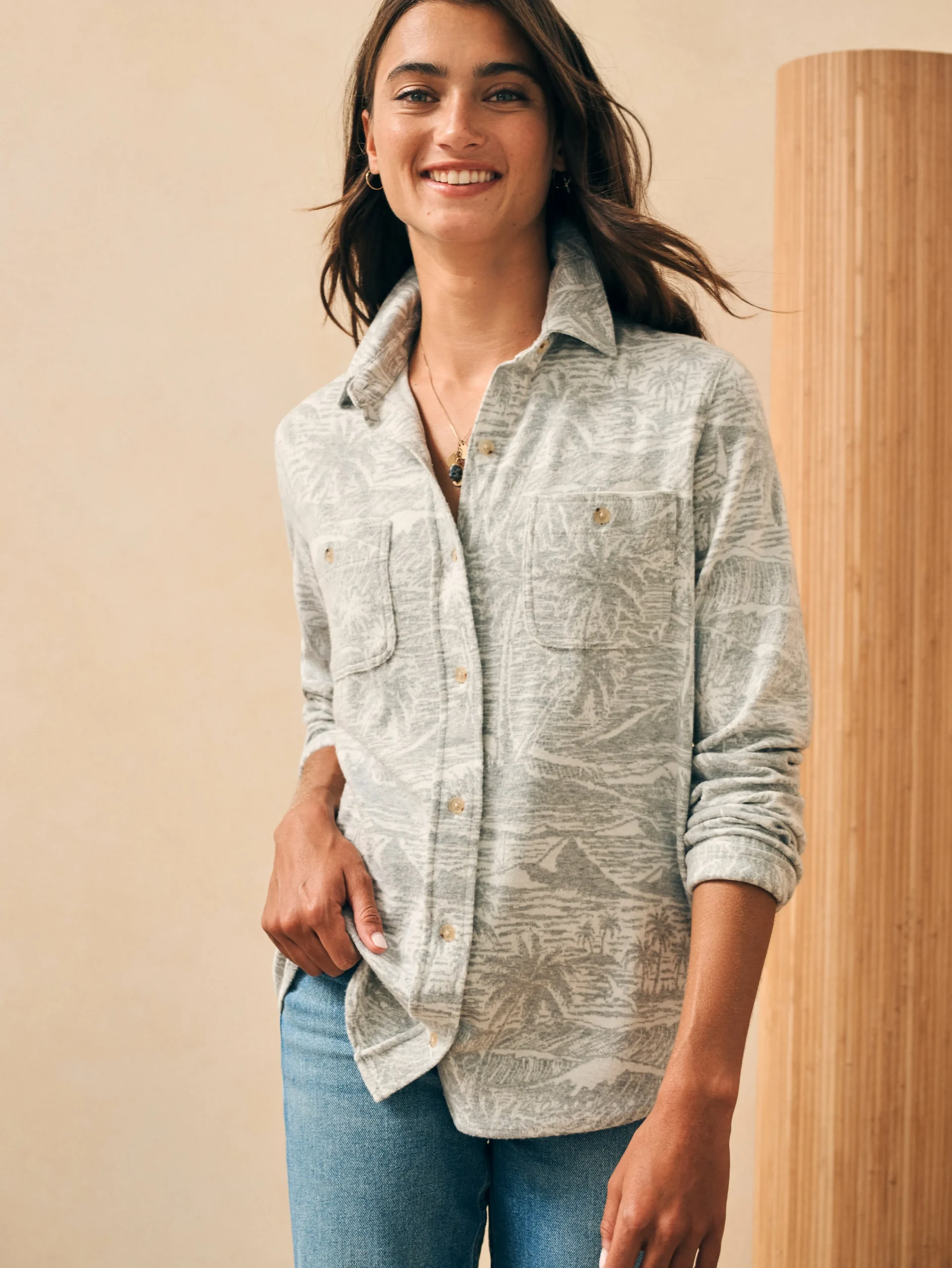 Faherty Brand Legend™ Sweater Shirt -^Women Shirts & Tops