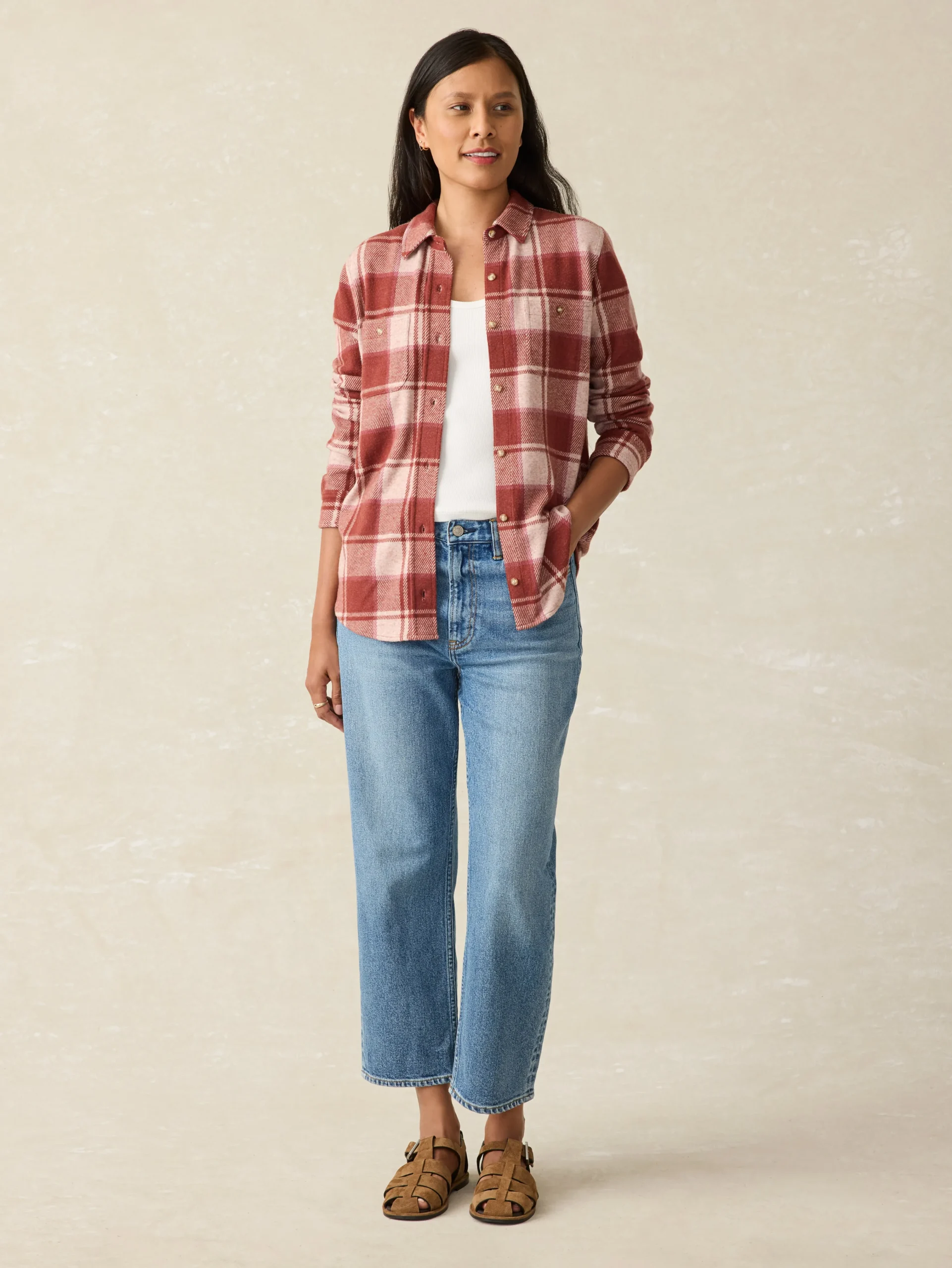 Faherty Brand Legend™ Sweater Shirt -^Women Shirts & Tops