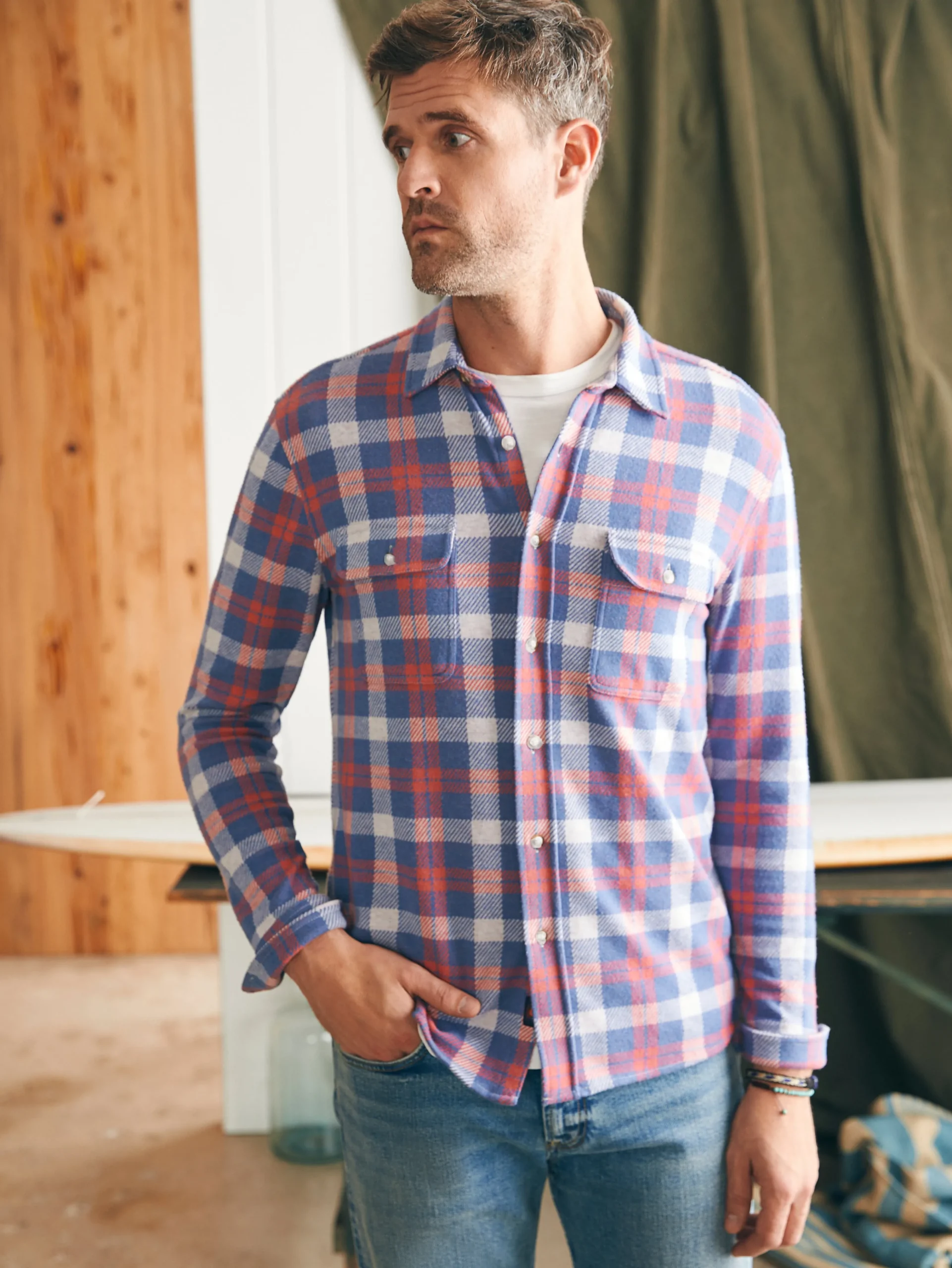 Faherty Brand Legend™ Sweater Shirt -^ Shirts