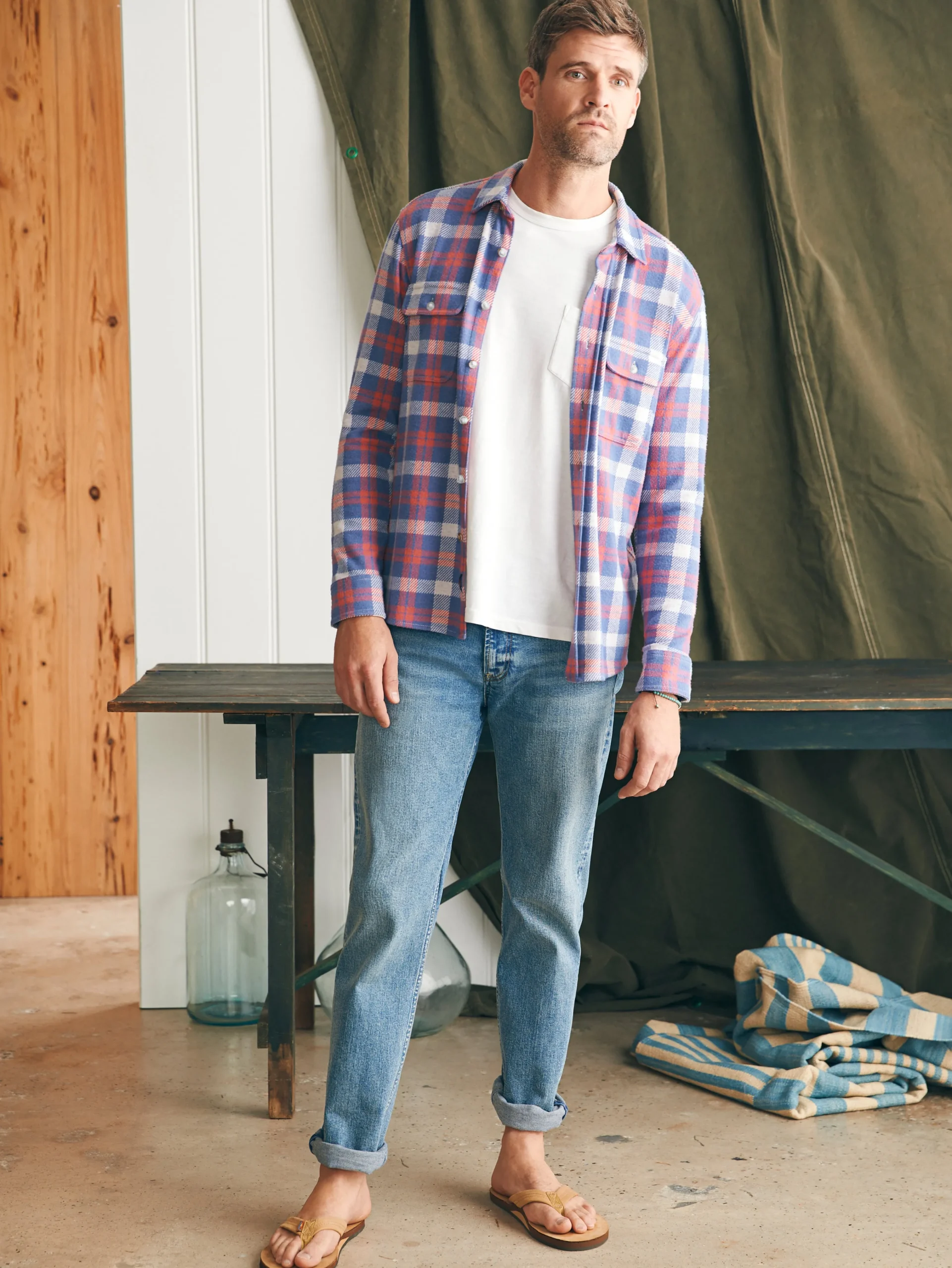 Faherty Brand Legend™ Sweater Shirt -^ Shirts
