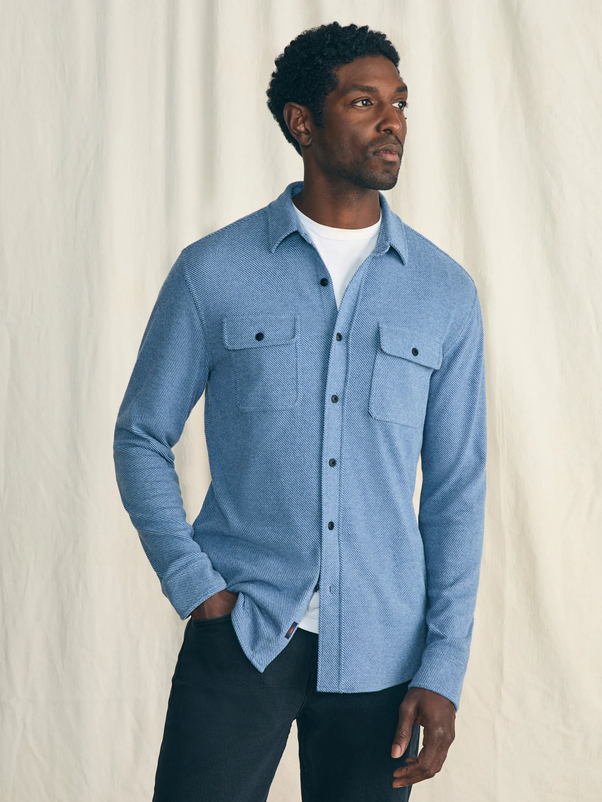 Faherty Brand Legend™ Sweater Shirt (Tall) -^ Shirts