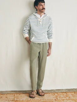 Faherty Brand Linen Drawstring Pant -^ Pants