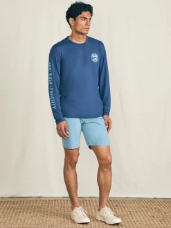 Faherty Brand Long-Sleeve Surfrider Shorelite UPF Tee -^ T-Shirts & Henleys