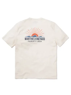 Faherty Brand Martha's Vineyard Short-Sleeve Crew T-Shirt -^ T-Shirts & Henleys