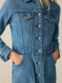 Faherty Brand Michelle Denim Dress -^Women Dresses