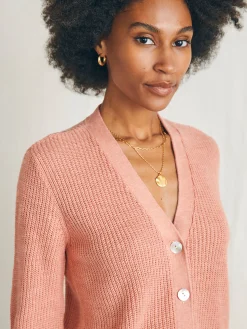 Faherty Brand Miramar Linen Cardigan -^Women Sweaters