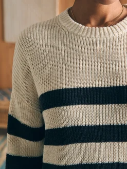 Faherty Brand Miramar Linen Crew Sweater -^Women Sweaters