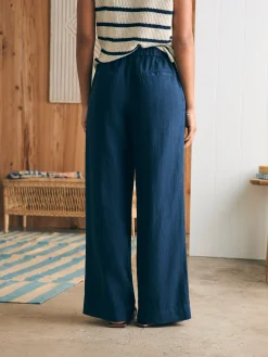 Faherty Brand Monterey Linen Pant -^Women Pants