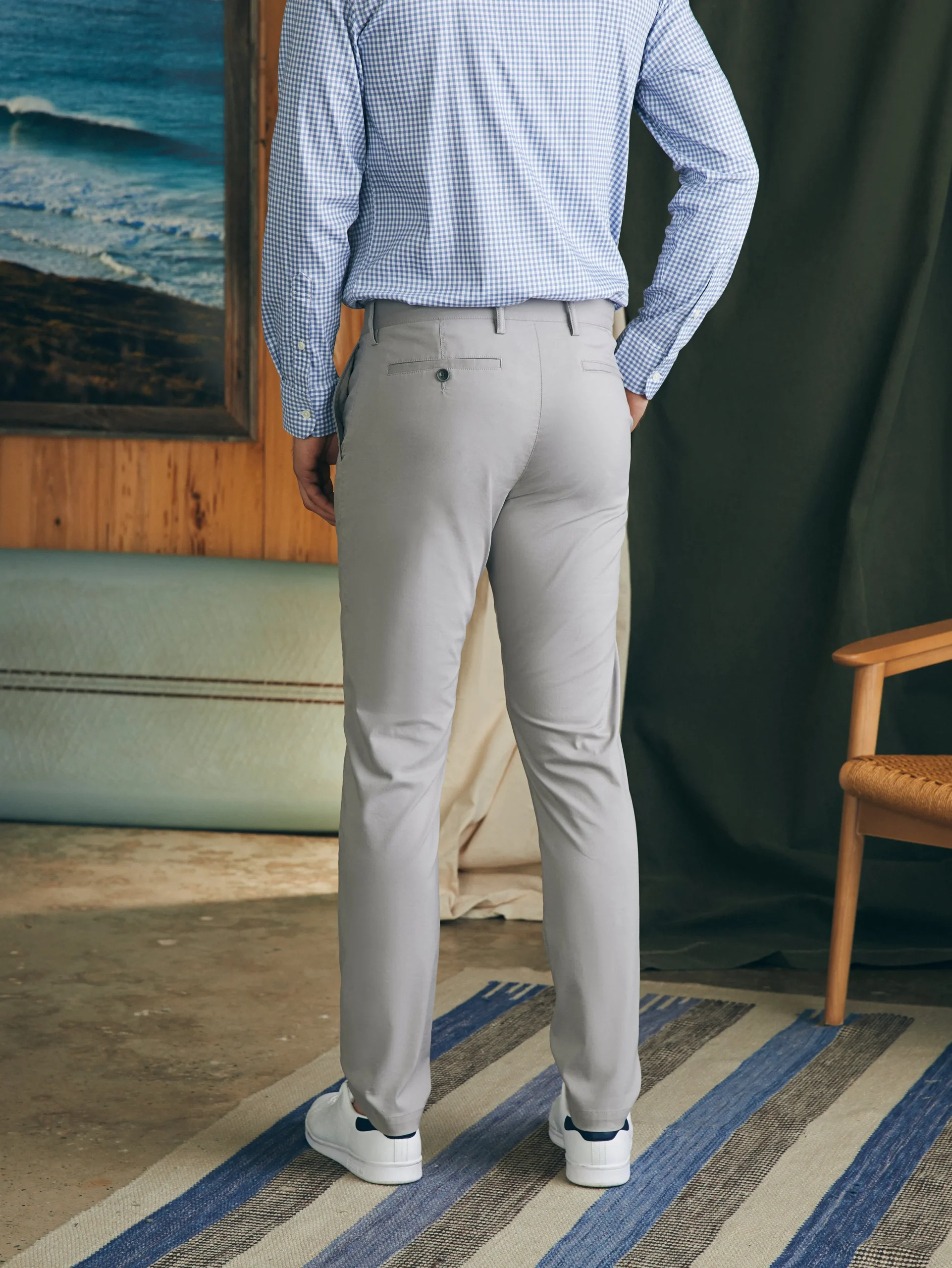 Faherty Brand Movement™ Chino Pant (32" Inseam) -^ Pants